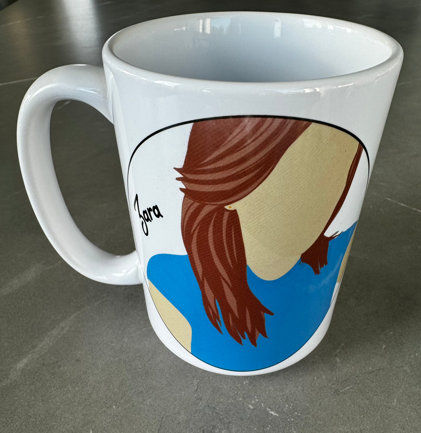 Individual Faceless Portrait Mug