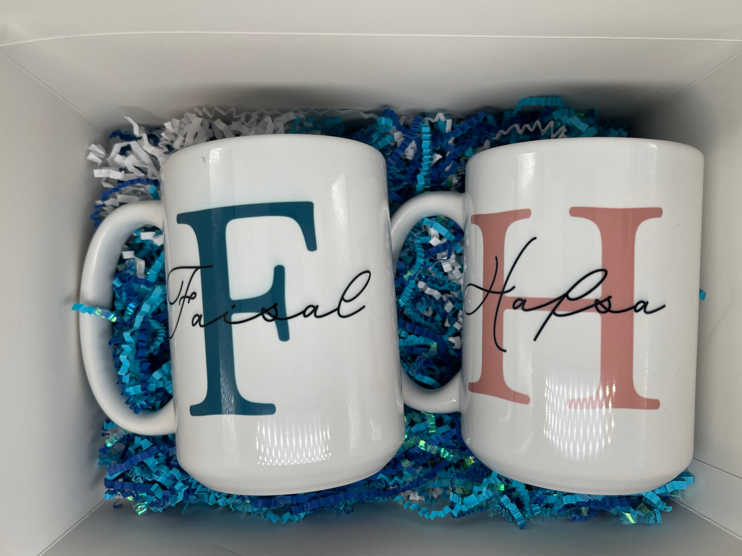 Custom Name Initial Mug