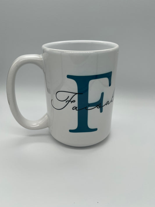 Custom Name Initial Mug